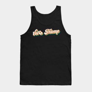 Vote Trump Retro Tank Top